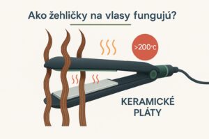 Ako žehličky na vlasy fungujú – vysvetlenie