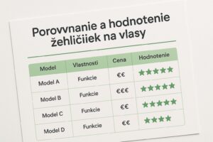 Porovnanie a hodnotenie žehličiek na vlasy